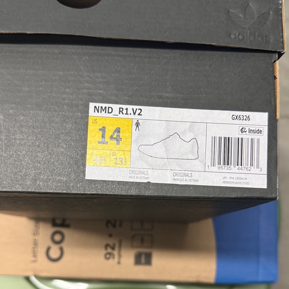 Adidas NMD_R1.V2 in Black and Yellow